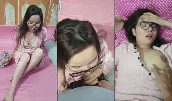 Chị kế toán đang nuôi con nhỏ được em trai vừa chịch vừa vắt sữa còn bắt chị nuốt tinh