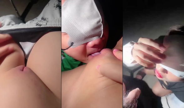 Anh grab số hưởng và em khách bướm cực múp dừng xe giữa đường bú liếm cho nhau